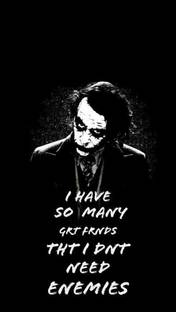 Hs Creation S Famous Joker Motivational Quote Poster Size 18 X 12 X 0 1 Paper Print Quotes Motivation Posters In India Buy Art Film Design Movie Music Nature And Educational I give you my top ten favorite lines from heath ledger's joker in the dark knight. flipkart