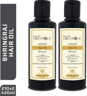 Khadi Organique Bhringraj Hair Oil Reviews: Latest Review of Khadi  Organique Bhringraj Hair Oil | Price in India 