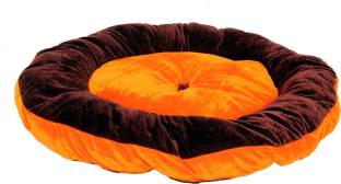 RK PRODUCTS 13 orange with brown patti S Pet Bed