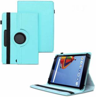 TGK Flip Cover for iBall Slide Blaze V4 Tablet 7 inch, 16GB, Wi-Fi + 4G LTE/ Rotating Leather Stand Ca...