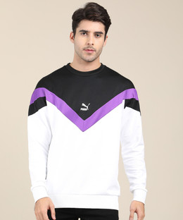 puma color block sweatshirt