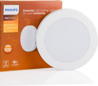 PHILIPS 18W LED Round Star Surface Cool White Flush Mount Ceiling Lamp