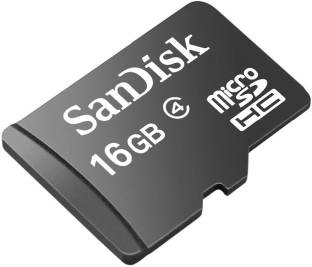SanDisk SDHC 16 GB MicroSD Card Class 4 10 MB/s  Memory Card