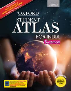 Oxford School Atlas Highly Detailed Maps Latest Reliable Data