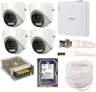 Hikvision Hikvision HiLook CCTV kit 4 camera 2MP 4 Channel DVR with 1 TB HDD 