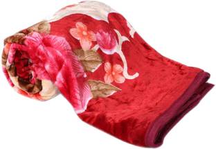 Abicon Printed Single Mink Blanket for  Heavy Winter