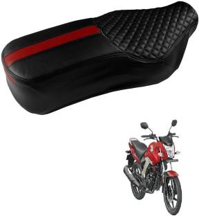 elegant Unicorn-Cameo-Black & Red Single Bike Seat Cover For Honda Unicorn
