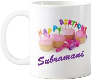 Exoctic Silver Subramani Happy Birthday Quotes 74 Ceramic Coffee Mug