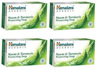 Himalaya Neem Turmeric Soap 75g Pack Of 4 Price In India Buy Himalaya Neem Turmeric Soap 75g Pack Of 4 Online In India Reviews Ratings Features Flipkart Com