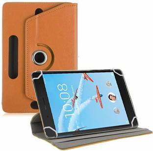 Tgk Book Cover For Lenovo Tab 7 Tb 7504f Tb 7504x 2018 Universal Rotating Case Tgk Flipkart Com