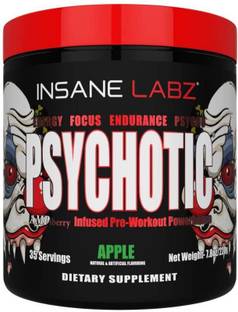 insane labz HELLBOY PSYCHOTIC PRE WORKOUT BLUE RASPBERRY ...