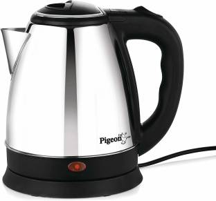 Add to Compare Pigeon 12 Electric Kettle 4.3100 Ratings & 7 Reviews Material: Stainless Steel Water, Tea & Soups NA ₹750 ₹1,125 33% off Free delivery Daily Saver