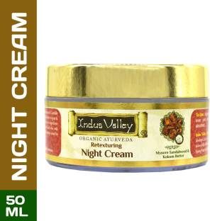 Indus Valley Retexturing Night Cream - With Sandalwood and Kokum Butter