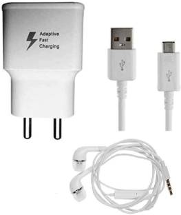Rebhim Wall Charger Accessory Combo for Samsung Mobile Phone, Support All Samsung Mobile Phone, Samsun... 3.9113 Ratings & 22 Reviews Pack of 3 White For Samsung Mobile Phone, Support All Samsung Mobile Phone, Samsung J2, Samsung Grand 2, Samsung J1 Ace, Samsung S Duoes, Samsung grand Prime, Samsung Galaxy On8, Z2, On7, On Nxt, J7, On7 Pro, S7 Edge, J7 Prime, J5 Prime, J5 2016, J2 2016, J7 2016, A9 Pro, On5 Pro, A8, J3 Pro, J2 Pro, Grand 2, Z3, A5 2016, A7 (2016), J3 2016, On5, J5, Note 4, On Nxt, J2 Ace, Z2, J1 Ace, A3 2016, S5, Note 3, Z1, J1 2016, Note 2, Grand Prime 4G, S4, Core 2 Duos, E5, A3, S3, E7 With 1 Meter Micro USB Charging Data Cable & Earphone Support All Sam(sung) Android Phone Mobile Charger Contains: Wall Charger, Headphone 3 Months under Manufacturing Defects Only ₹649 ₹999 35% off Free delivery