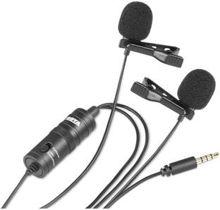 Boya Lm300 Dual Lavalier Camera Microphone Price In India Buy Boya Lm300 Dual Lavalier Camera Microphone Online At Flipkart Com