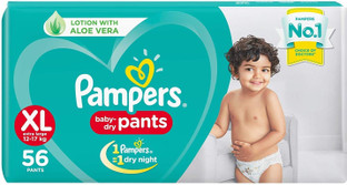 flipkart pampers diapers xl