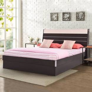Royaloak Kingston Engineered Wood Queen Hydraulic Bed In India At Flipkart Com Royaloak Kingston Engineered Wood Queen, King Size Coffin Bed
