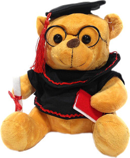 teddy bear with specs