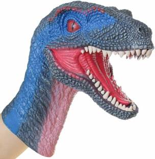 T-Rex Hand Puppet Role Play Dinosaurs Tyrannosaurus Head Glove US Toy