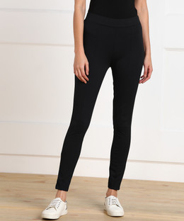 VAN HEUSEN Black Tregging Price in 