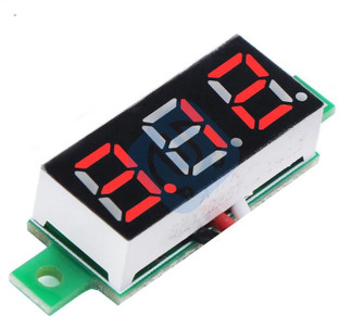 Digitales LED-Anzeigemodul DC2.7-32V Voltmeter Voltage Tester Panel Meter G ju%F 