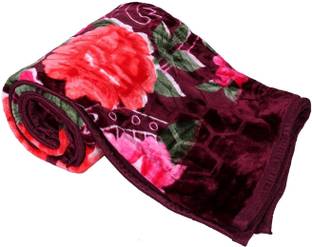 Abicon Printed Double Mink Blanket for  Heavy Winter