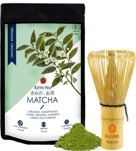 Matcha Whisk Easy to Use and Clean Matcha Kit for Green Tea Matcha Set of 9 Durable Handmade Bamboo Matcha Whisk and Bowl Set for Matcha Tea 