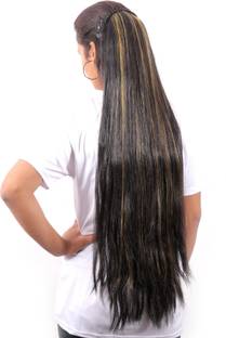 Honbon Women's Synthetic Fiber Material Straight Long Simple and Sober Wig; 26-30 Inches (Black with Highlights) Hair Extension Price in India - Buy Honbon Women's Synthetic Fiber Material Straight Long Simple and Honbon Women's Synthetic Fiber Material Straight Long Simple and Sober Wig; 26-30 Inches (Black with Highlights) Hair Extension Price in India - Buy Honbon Women's Synthetic Fiber Material Straight Long Simple and