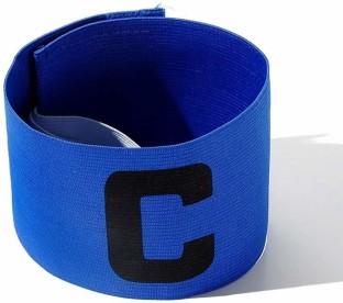 Football Soccer Captain Arm Bands Elastic Captain Armband for Youth & Adult Q 