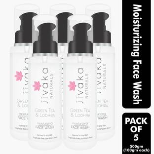 Jivaka Naturals Paraben Free Sulphate Free Green Tea And Lodhra Moisturizing Dry Skin Sensitive Skin Mild For Men Women Boys And Girls 300 Gm Pack Of 3 Face Wash Price In If so, you're not alone. flipkart