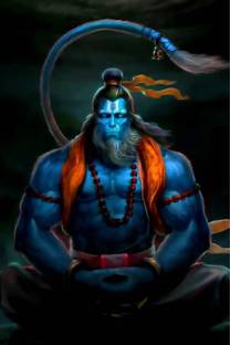 Lord Hanuman Religious Painting Poster Waterproof Canvas Print for Home Decor || Canvas Art - Religious posters in India - Buy art, film, design, movie, music, nature and educational paintings/wallpapers at Lord Hanuman Religious Painting Poster Waterproof Canvas Print for Home Decor || Canvas Art - Religious posters in India - Buy art, film, design, movie, music, nature and educational paintings/wallpapers at
