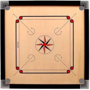 Stcsports Combo Of Medium Size Carrom Board Medium 26 Inches