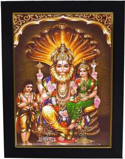 101temples Lakshmi Narasimha Swamy Religious Frame Price In India