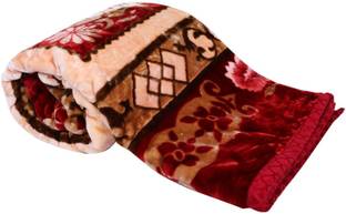 Abicon Printed Double Mink Blanket for  Heavy Winter