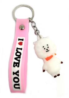 Blue Aura Cooky Bts Keychain Kpop Bts Bangtan Boys Cartoon