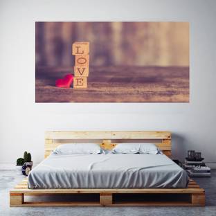 Funny Face Of Tiger Wallpaper Poster Frameless Large Painting On