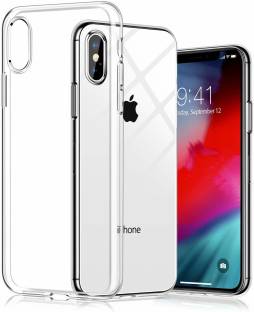 CaseTunnel Back Cover for Apple iphone X , Apple iphone XS (Transparent , Silicon and Flexible)