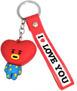 Blue Aura Cooky Bts Keychain Kpop Bts Bangtan Boys Cartoon