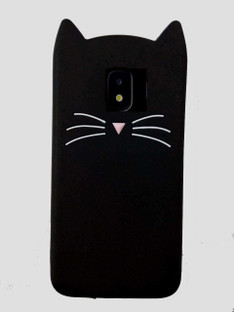 Addindia Back Cover for Samsung Galaxy J4 - 2018 3D cartoon Cat 