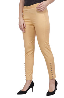 POPWINGS Regular Fit Women Gold 