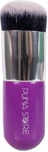 Puna Store Face Powder Blush Brush (Purple + Silver)