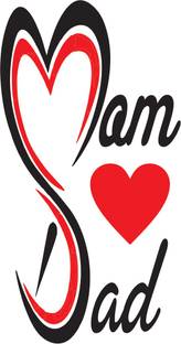 Mom Dad Tattoo Design