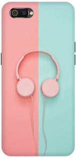 Zaplab Back Cover for Realme C2 Headphone Music Printed Back Cover
