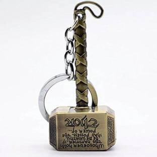 Sbt Marketing Sbt Premium Quality Marvel Avenger Thor Hammer Golden Metal Keyring Keychain 1 Set Key Chain Price In India Buy Sbt Marketing Sbt Premium Quality Marvel Avenger Thor