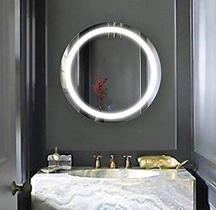 Inart Led Bathroom Makeup Vanity Mirror With Lights Wall Mounted Back Lit Mirror Led Touch Mirror Bathroom Lighted Mirror Round Lighted Mirror Price In India Buy Inart Led Bathroom Makeup Vanity Mirror With