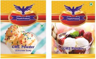 Tripathi Products Combo pack of CMC and GMS 100 grams Carboxymethyl Cellulose (CMC) Powder