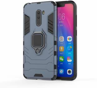 Dream2cool Back Cover For Mi Poco F1 Case Ring Holder For Mi Poco F1 D5 Blue Dream2cool Flipkart Com