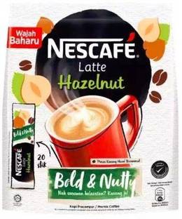 Nescafe Latte Hazelnut 20 Stick Imported Instant Coffee Reviews