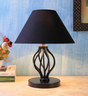 Devansh Black Cotton Designer Basket, Black Wrought Iron Table Lamps Uk