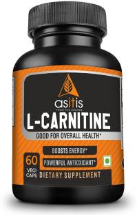 AS-IT-IS Nutrition L-Carnitine 500mg, 60 Capsules | Boosts Performance | Zero Fillers | Lab-Tested